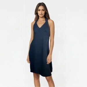 Banana Republic Black Halter Cocktail Dress Size 10